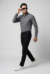Men's Grey Formal Shirt – Executive Series