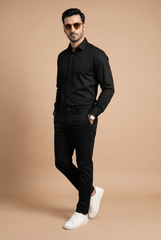 Men's Black Formal Shirt – Executive Series