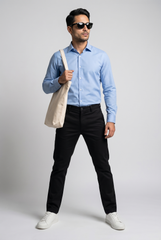 Men's Royal Blue Formal Shirt – Executive Series