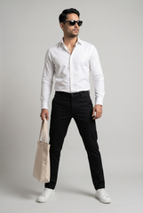 Men's White Formal Shirt – Executive Series