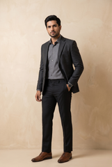 Men's Grey Formal Shirt – Executive Series