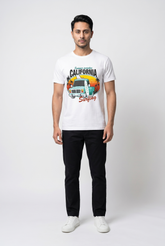 California Surfing Graphic TEE - Garderobe Clothing