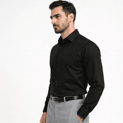 Men's Black Formal Shirt – Executive Series