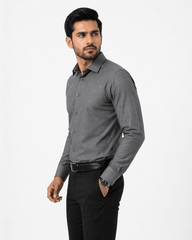Men's Grey Formal Shirt – Executive Series