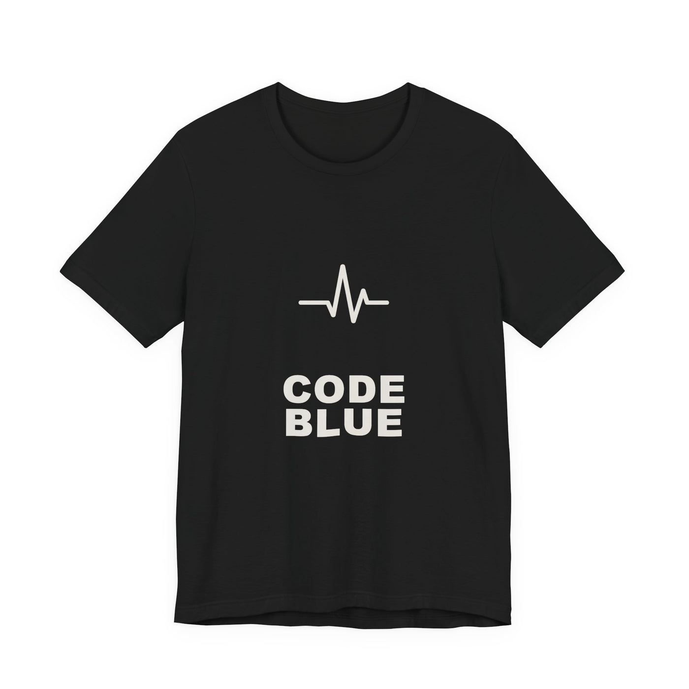 Considered fabric, premium hand-feel — Code Blue Crew Tee