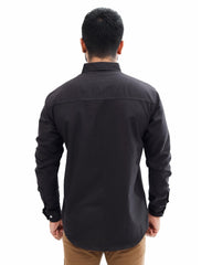 Black Casual Shirt - Garderobe Clothing USA
