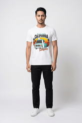 California Surfing Graphic TEE - Garderobe Clothing - Garderobe Clothing USA86135279435801216306