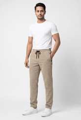 Creamy Knitted Trouser - Regular-fit - Garderobe Clothing USA