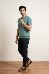 Creamy Polo Shirt - Garderobe Clothing USA