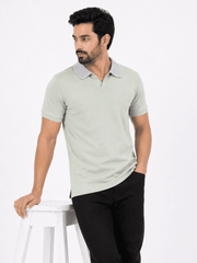 Creamy Polo Shirt - Garderobe Clothing USA