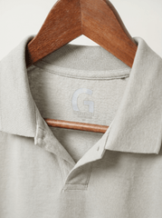Creamy Polo Shirt - Garderobe Clothing USA