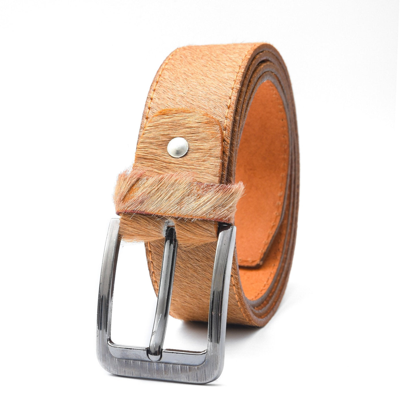 From the office to the evening — Golden Harvest Leather Belt