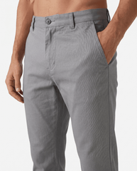 Graphite Tint Cotton Pant - Garderobe Clothing USAGTC-001