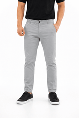 Graphite Tint Cotton Pant - Garderobe Clothing USAGTC-001