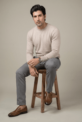 Graphite Tint Cotton Pant - Garderobe Clothing USAGTC-001