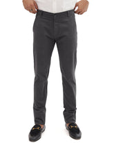 Gray Cotton Pant - Garderobe Clothing USADGC - 001