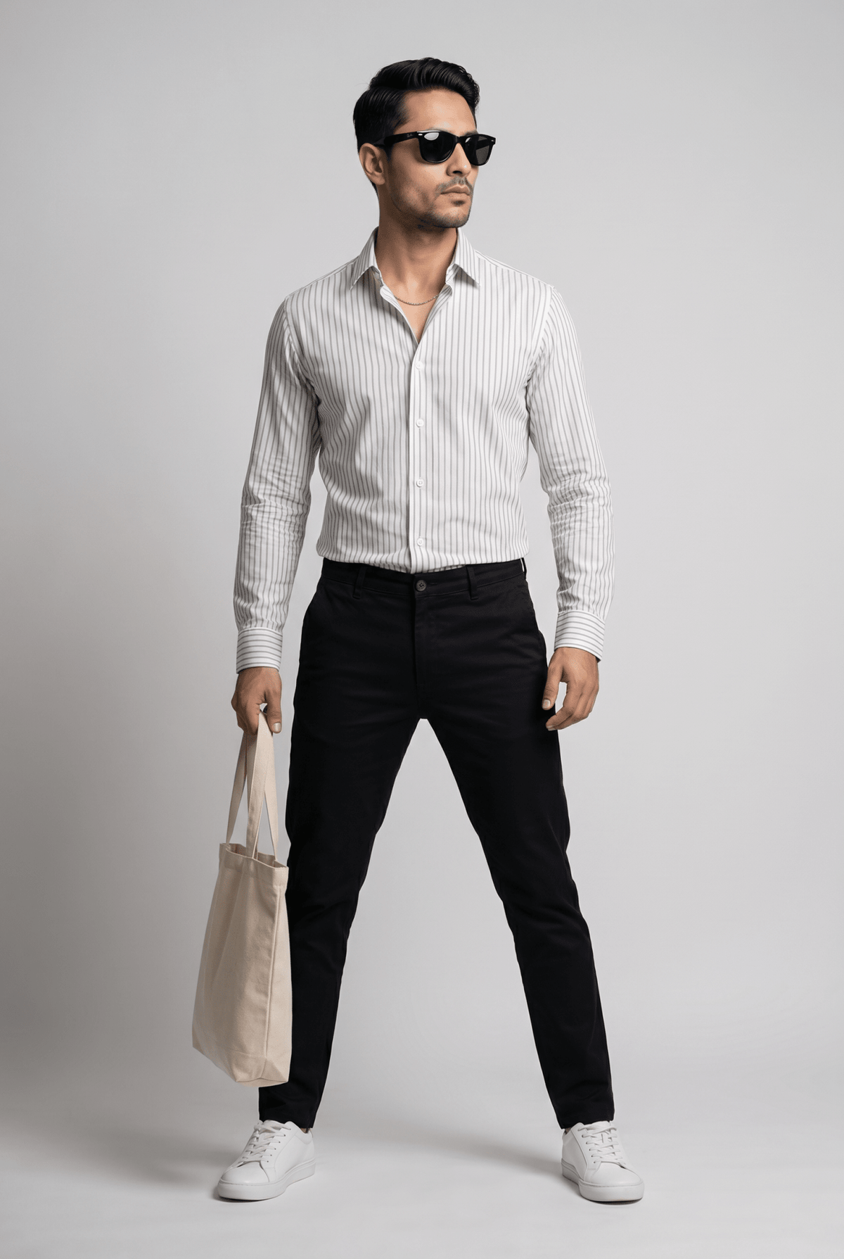 From the office to the evening — Men's Brown Formal Shirt – Executive Series