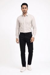 Men's Brown Formal Shirt – Executive Series - Garderobe Clothing USAGRB-FRM-BRO-S