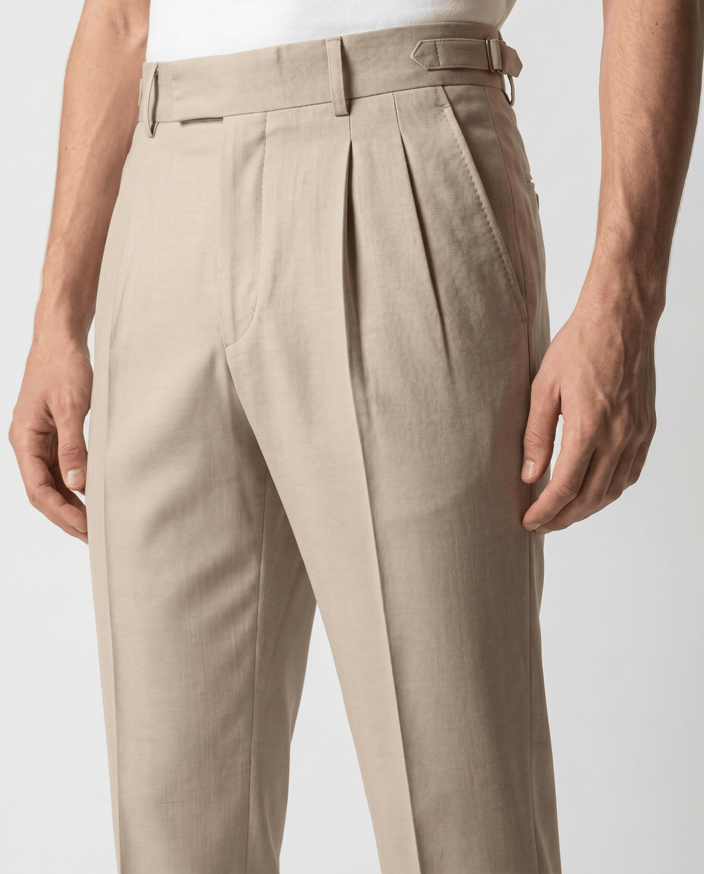 Built to hold its line — Men's Creamy Gurkha Pants