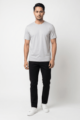Men's Grey Light Tee - Garderobe Clothing USAGRB-TEE-GLI-S