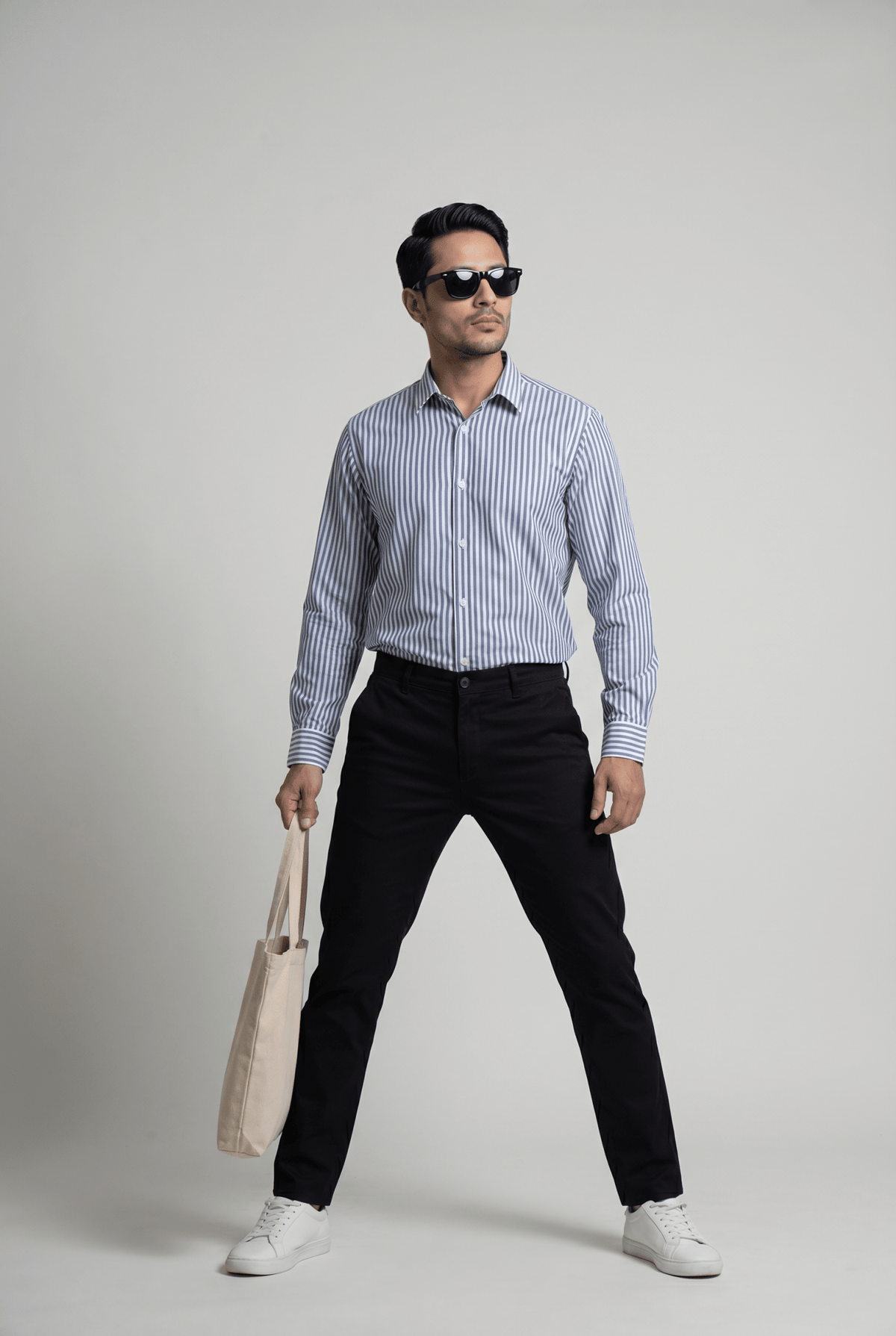 From the office to the evening — Men's Regal Noire Lining Shirt