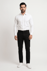 Men's White Formal Shirt – Executive Series - Garderobe Clothing USAGRB-FRM-WHI-S