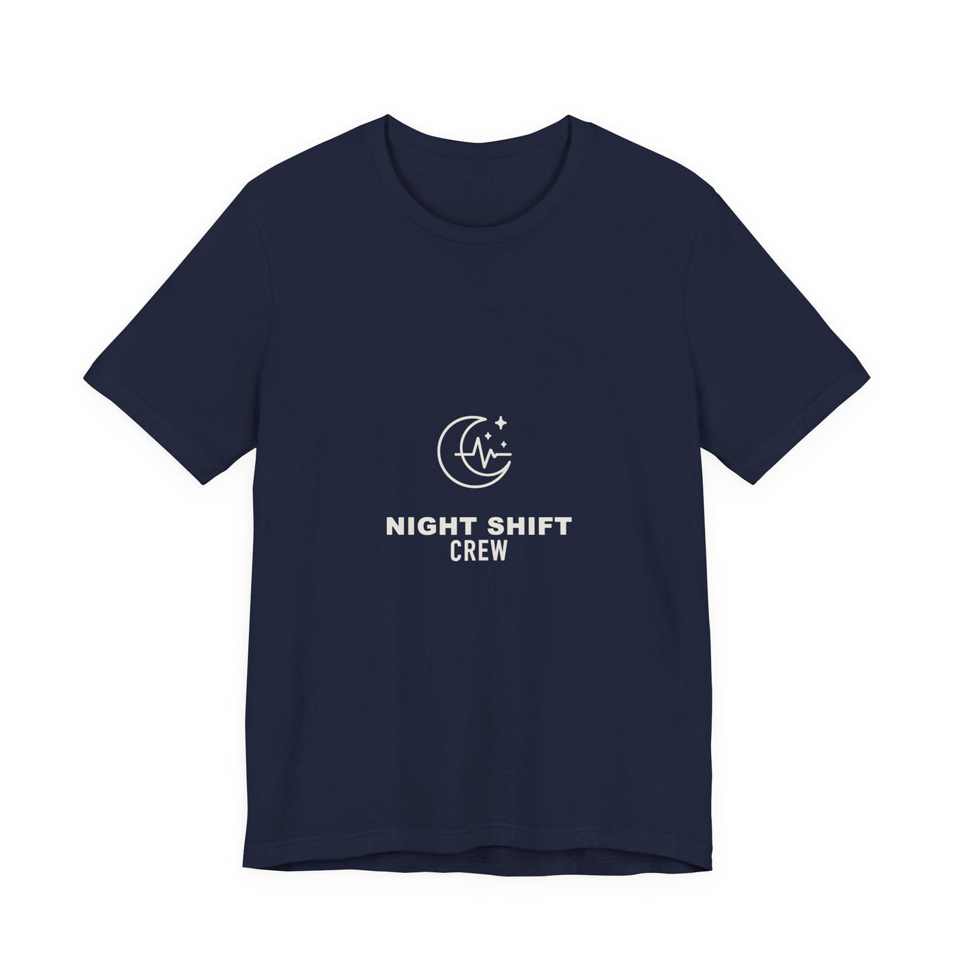 Cut tailored, not tight — Night Shift Crew Tee