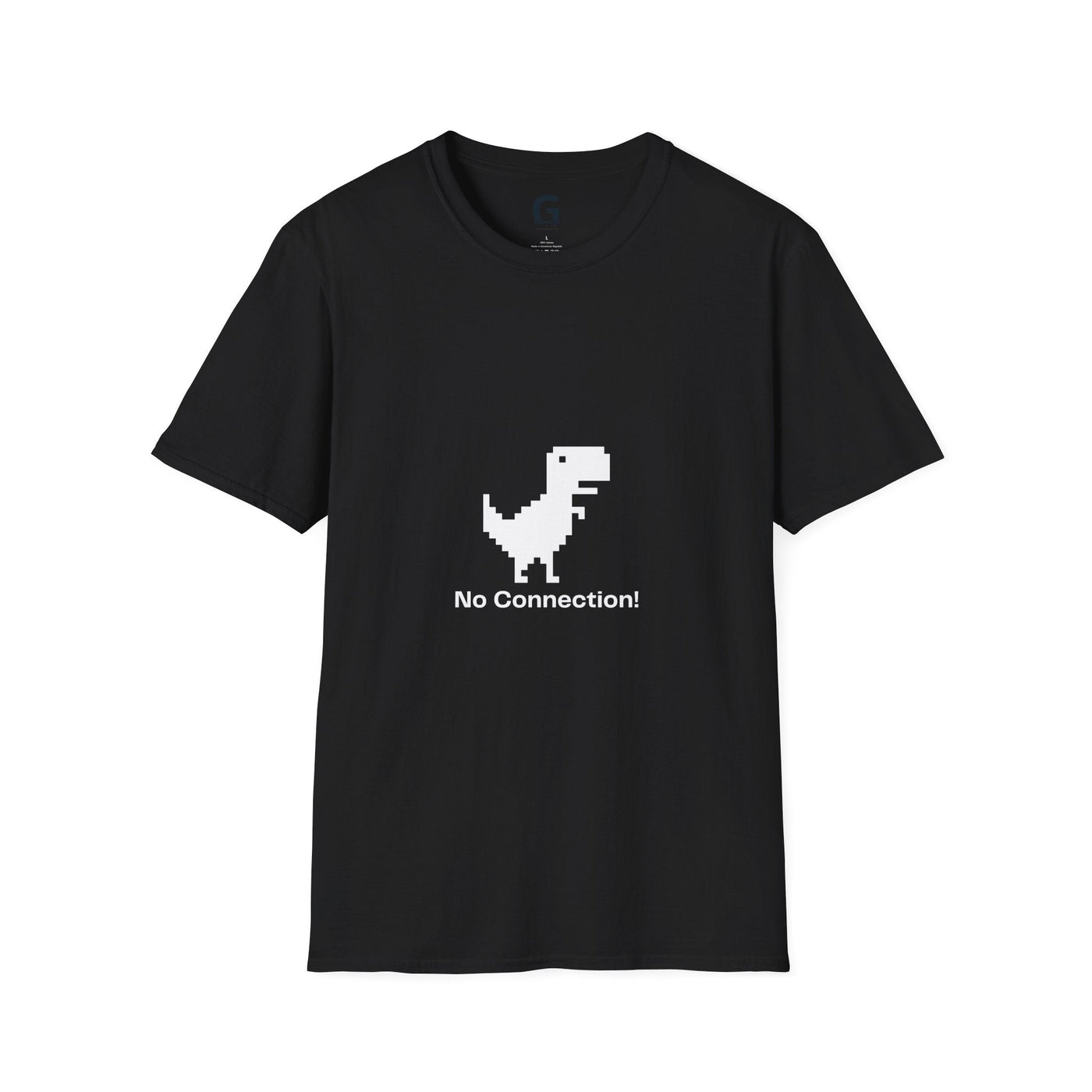 Considered fabric, premium hand-feel — No Connection! - Graphic Tee by Garderobe Clothing