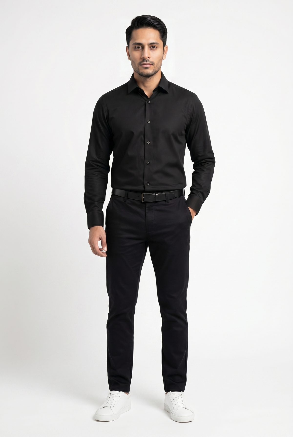 Men's Black Formal Shirt – Executive Series