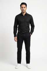 Men's Black Formal Shirt – Executive Series