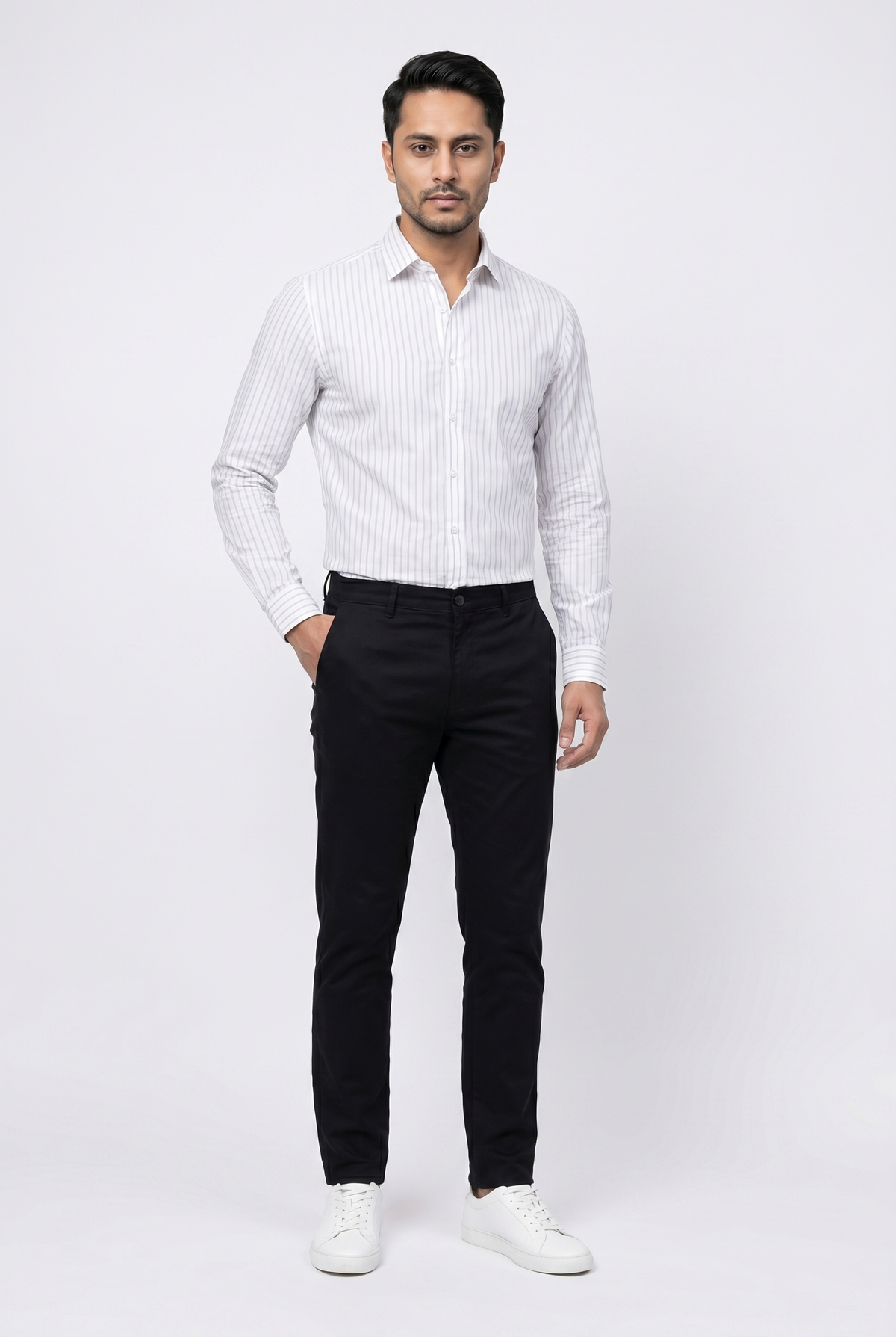 Men's White Lining Shirt