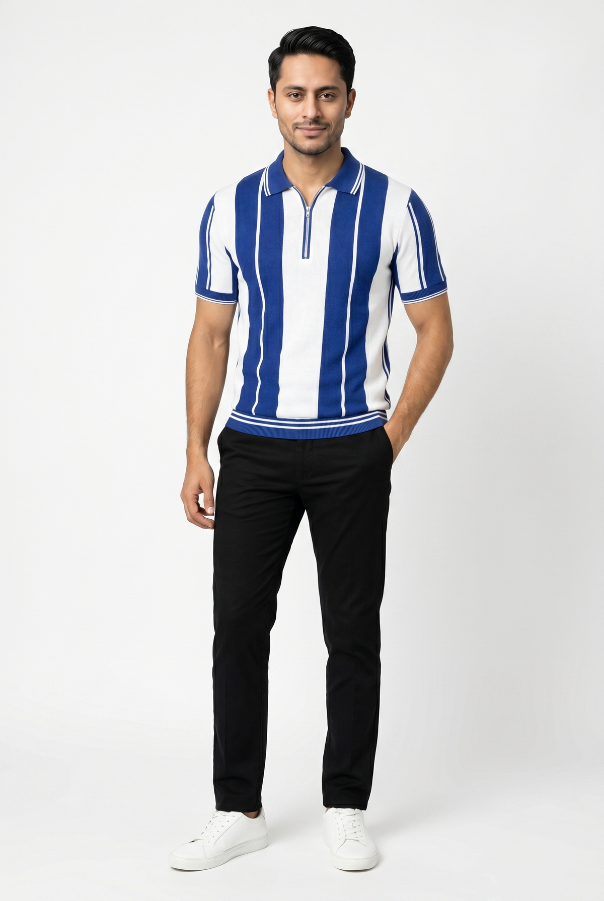 Garderobe Navy Blue Popcorn Polo