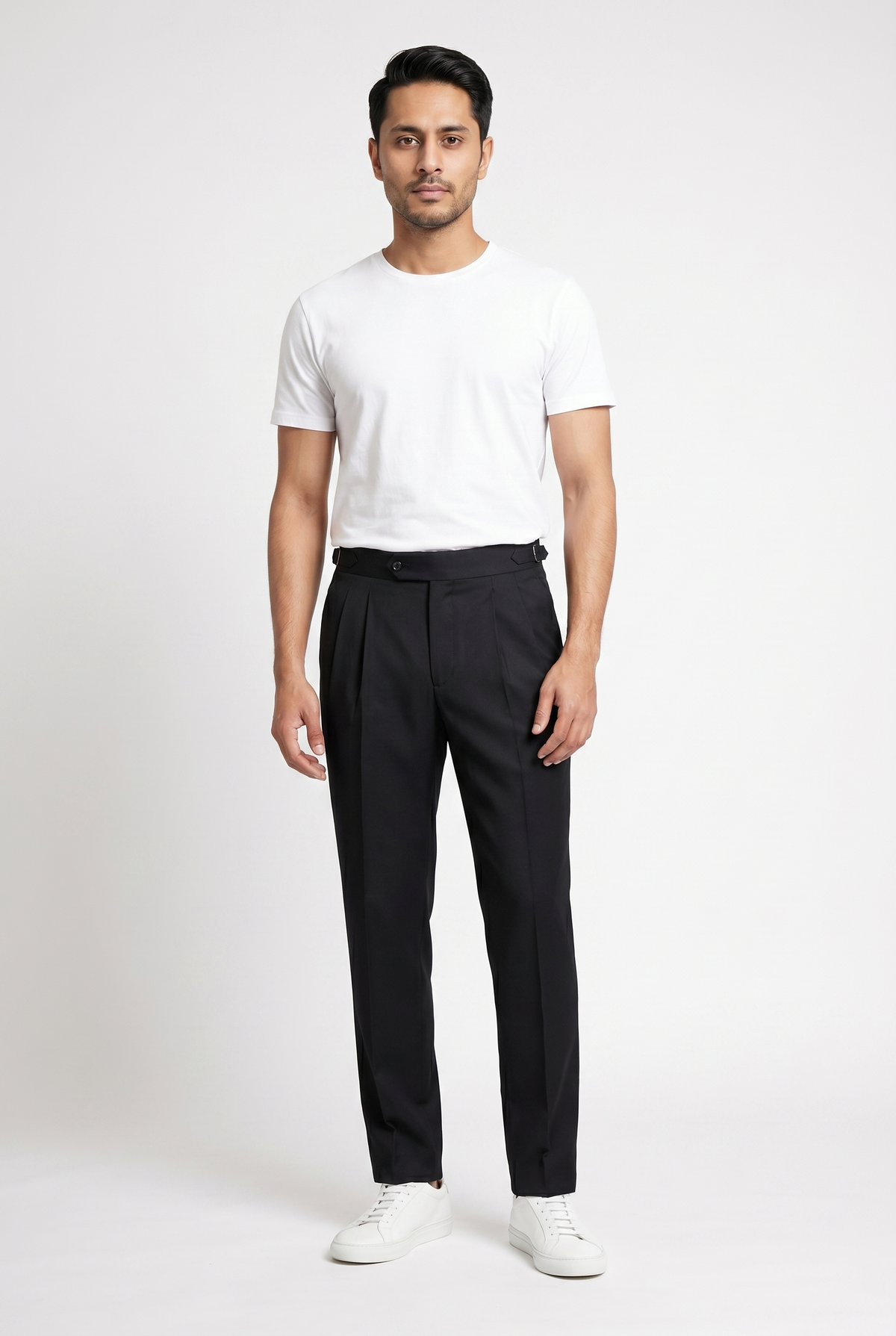 Men's Black Gurkha Pants