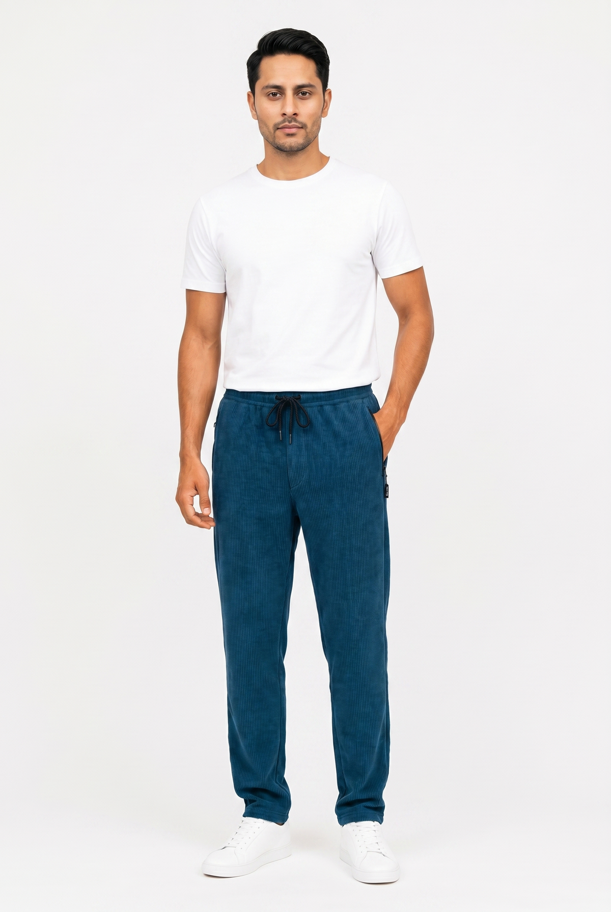 Zinc Knitted Trouser - Regular-fit