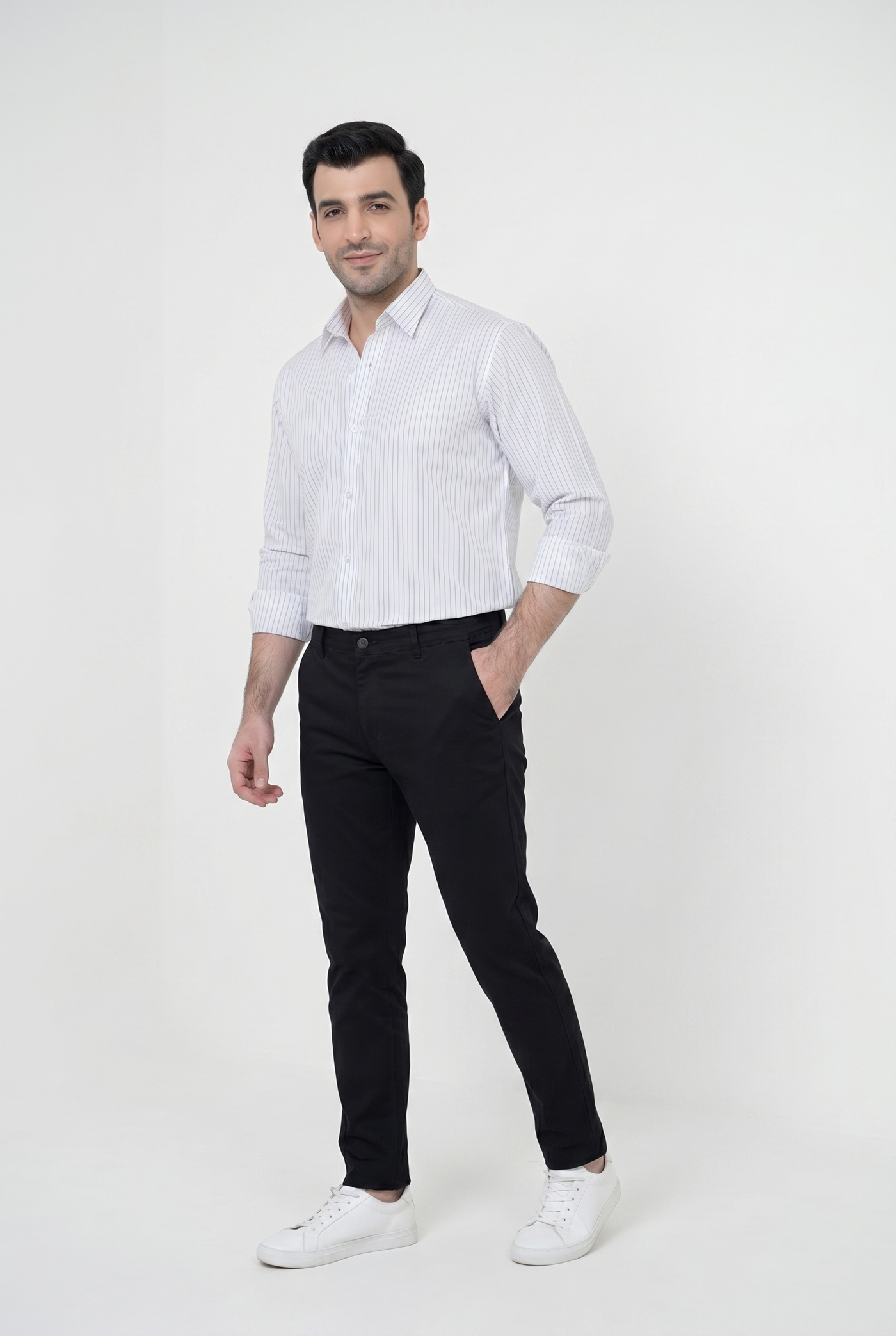 Built to hold its line — Men's Vintage Manor Lining Shirt
