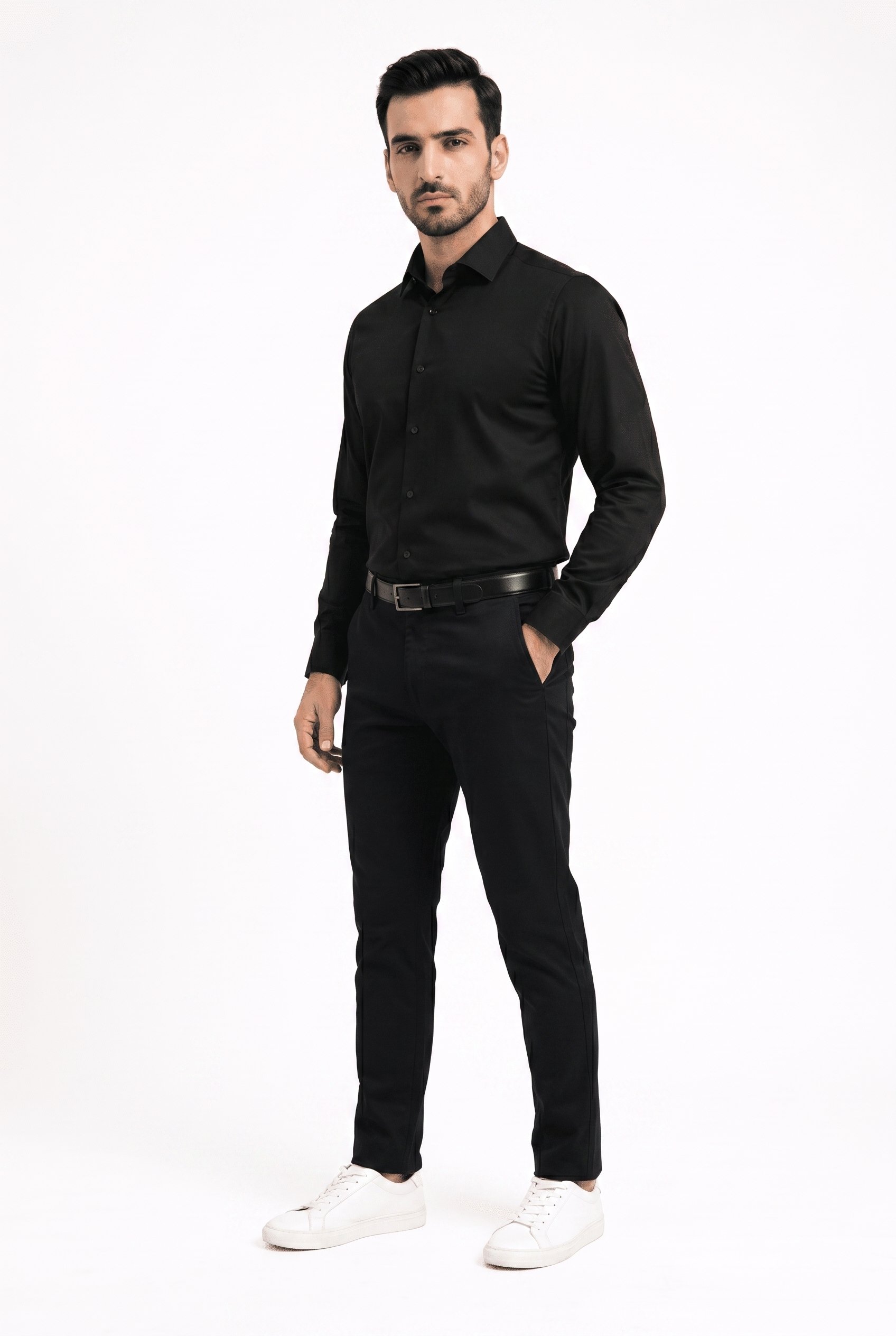 Men's Black Formal Shirt – Executive Series