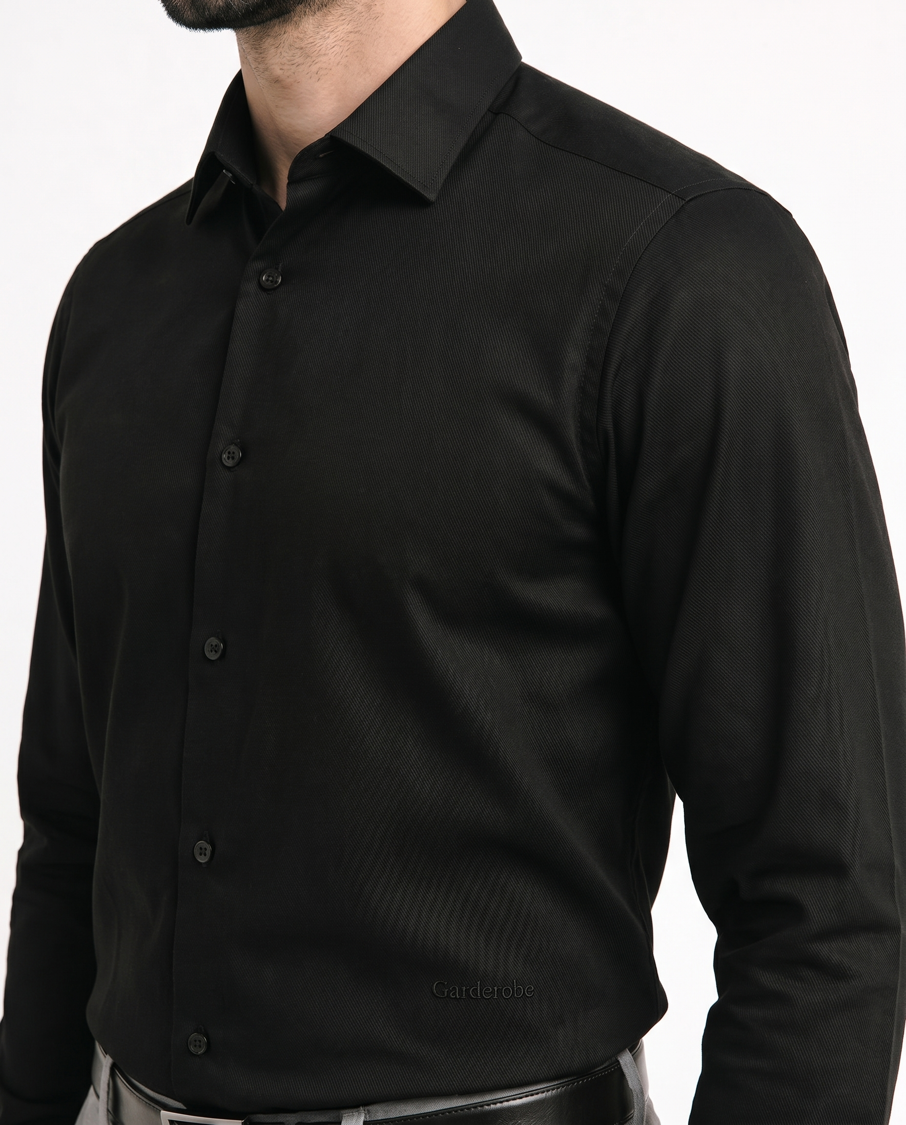 Men's Black Formal Shirt – Executive Series
