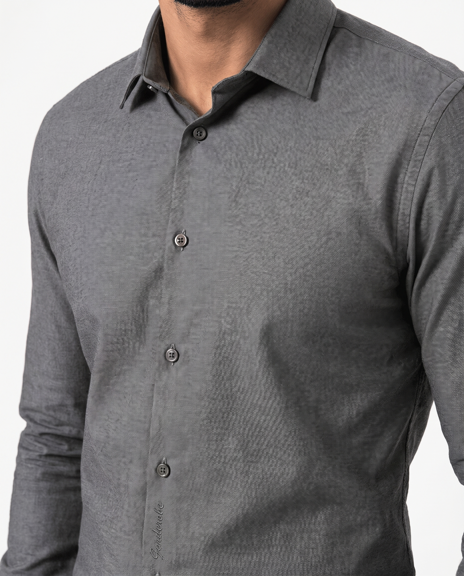 Men's Grey Formal Shirt – Executive Series