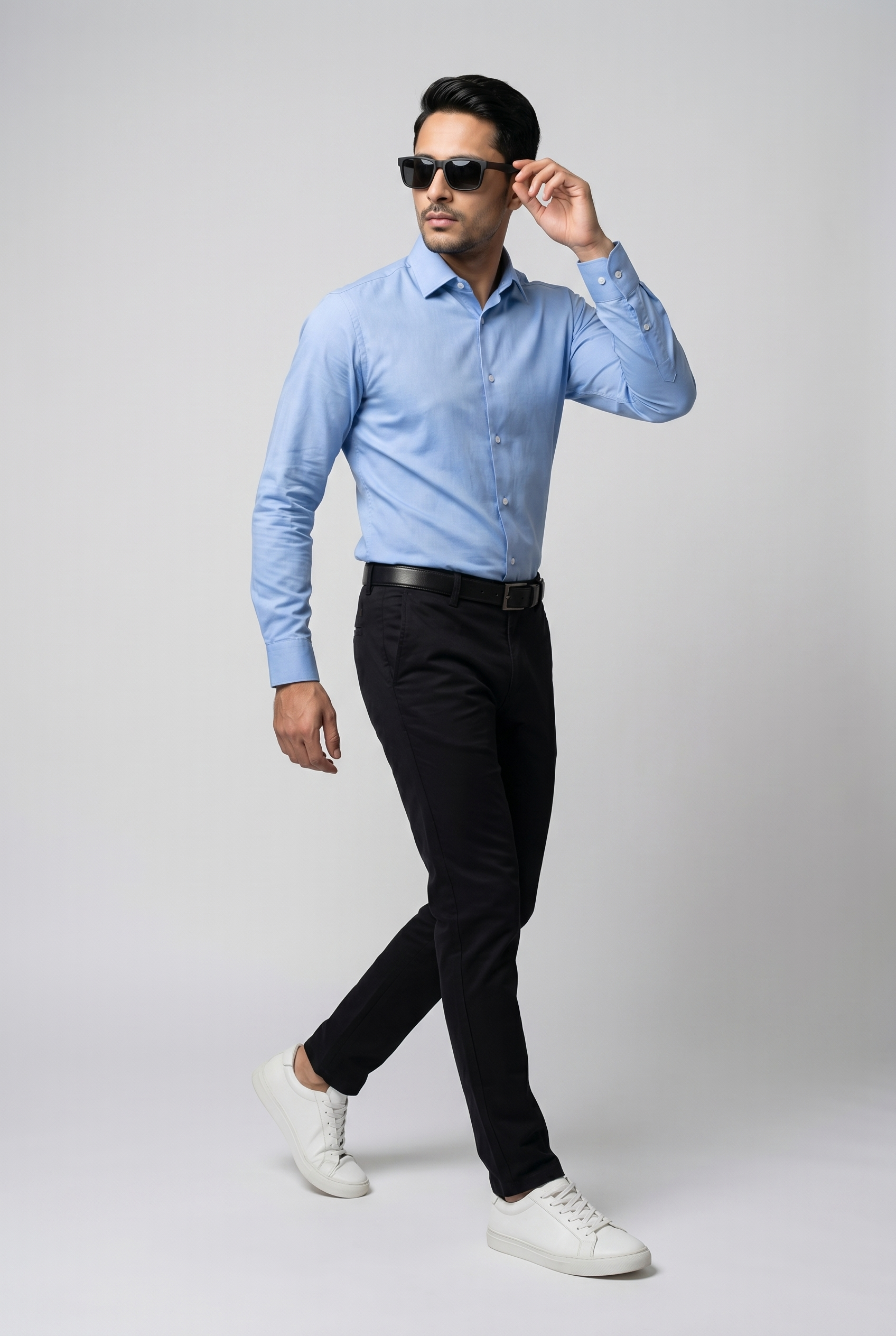 Men's Royal Blue Formal Shirt – Executive Series