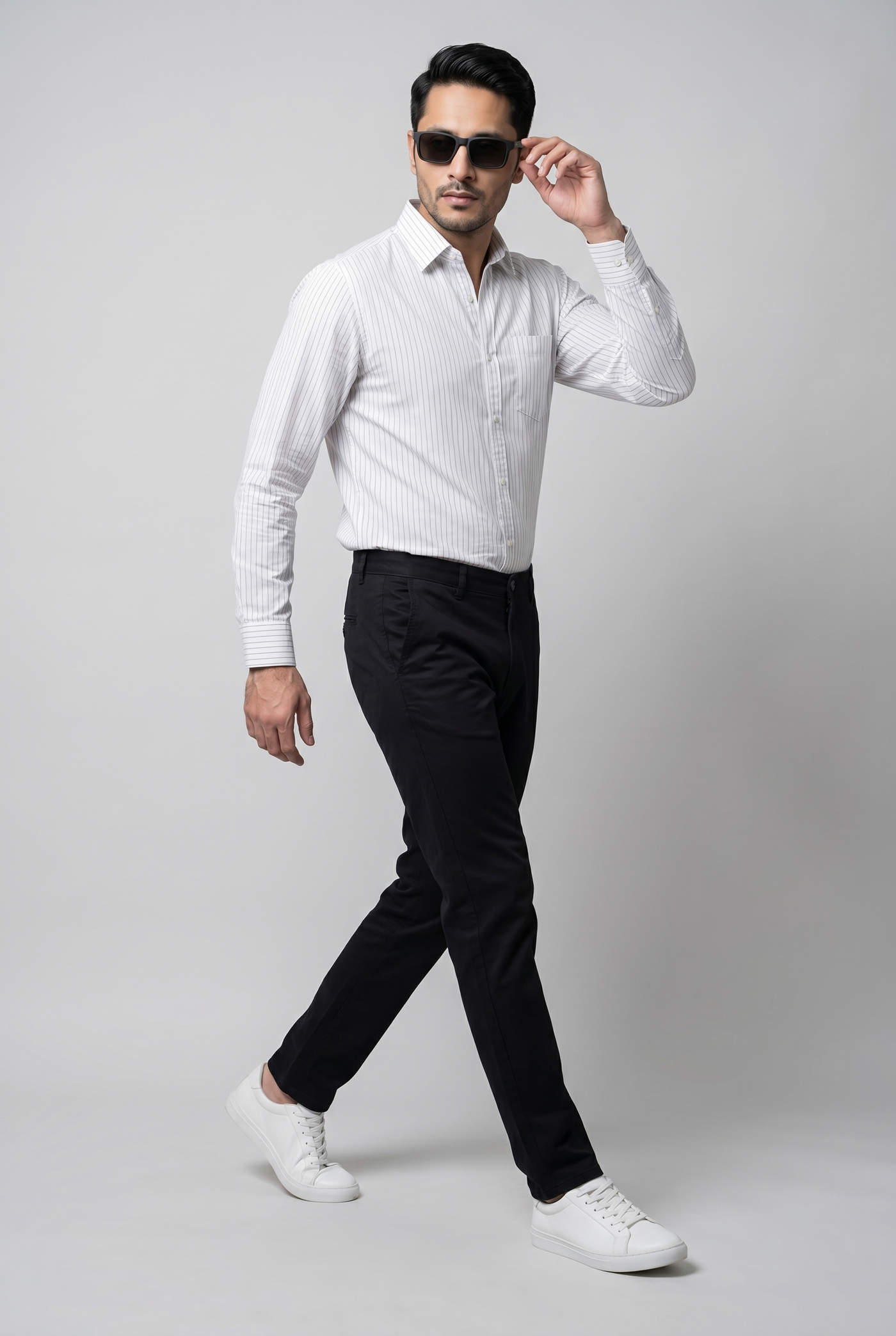 Considered fabric, premium hand-feel — Men's Vintage Manor Lining Shirt