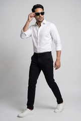 Men's White Formal Shirt – Executive Series