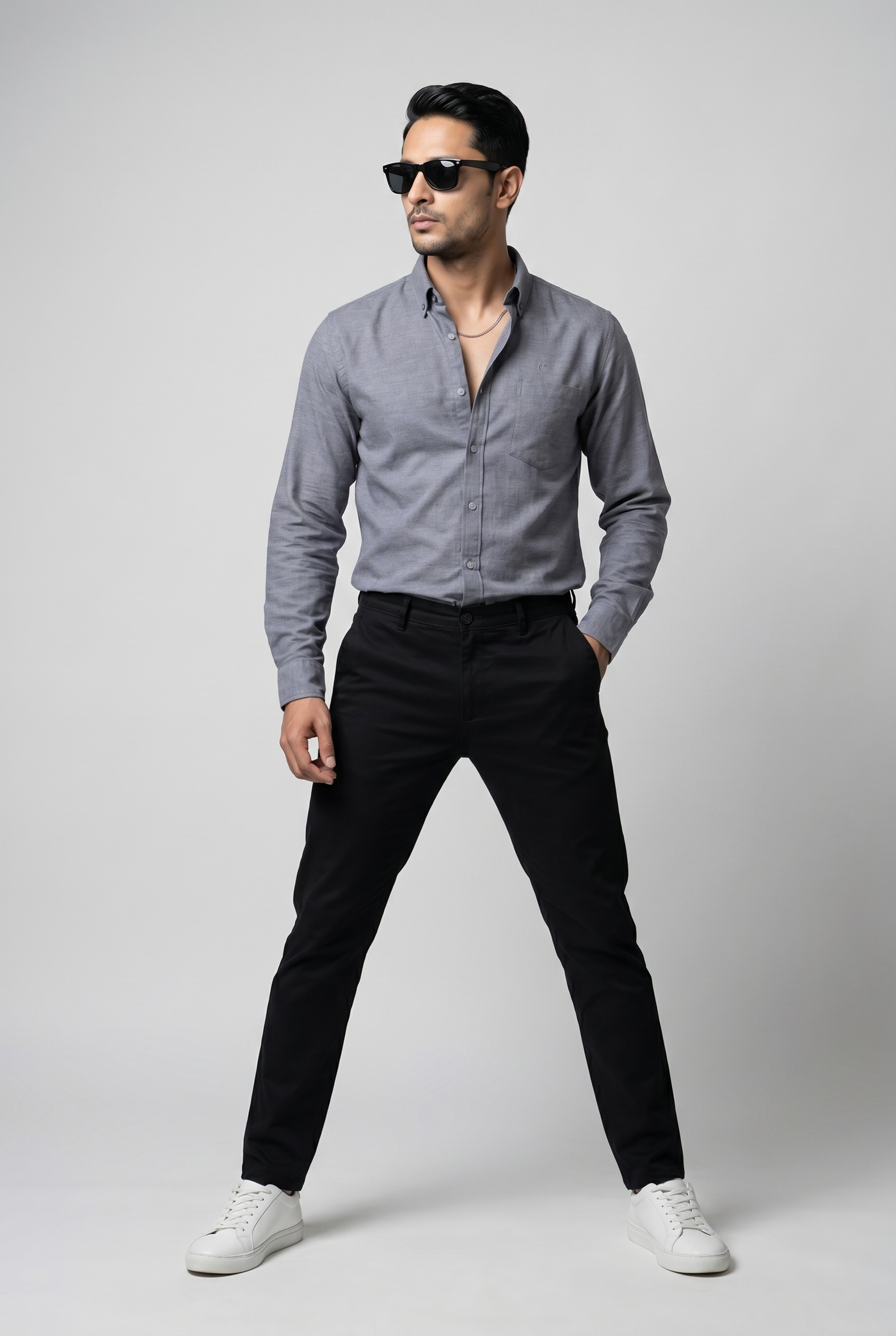 From the office to the evening — Men's Skylight Casual Shirt