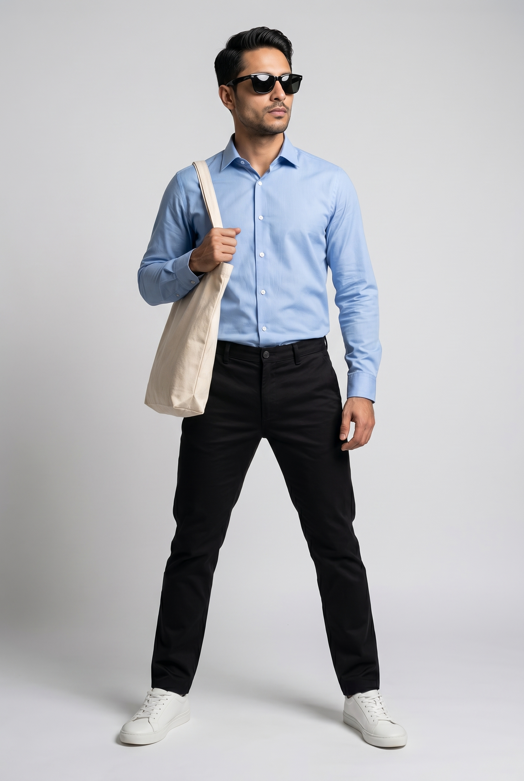 Men's Royal Blue Formal Shirt – Executive Series