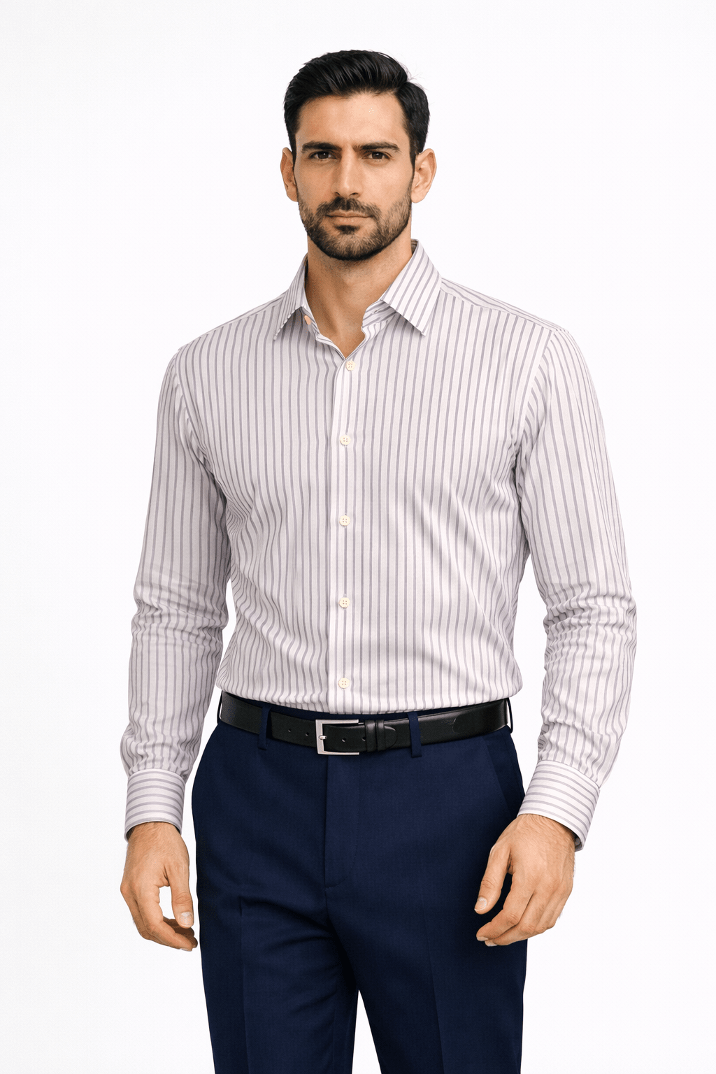 Men's Brown Formal Shirt – Executive Series