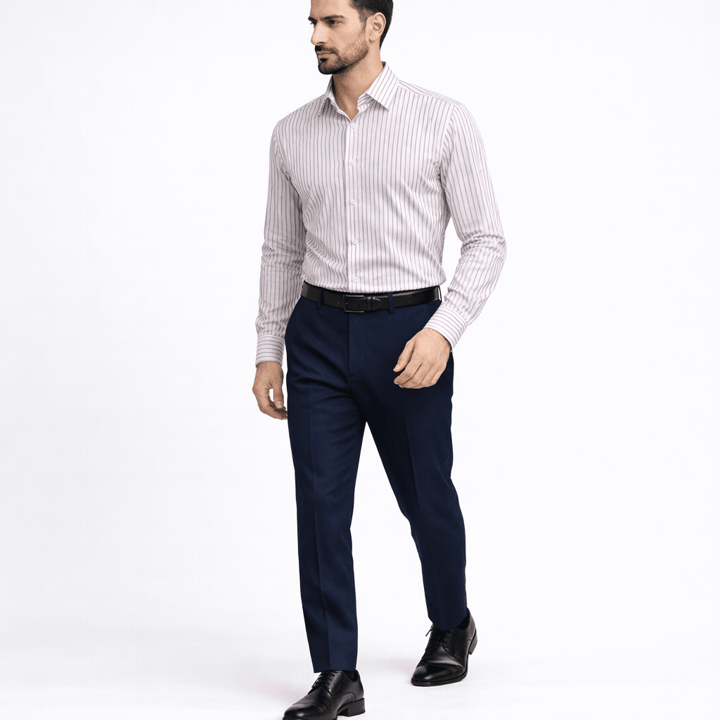 Men's Brown Formal Shirt – Executive Series