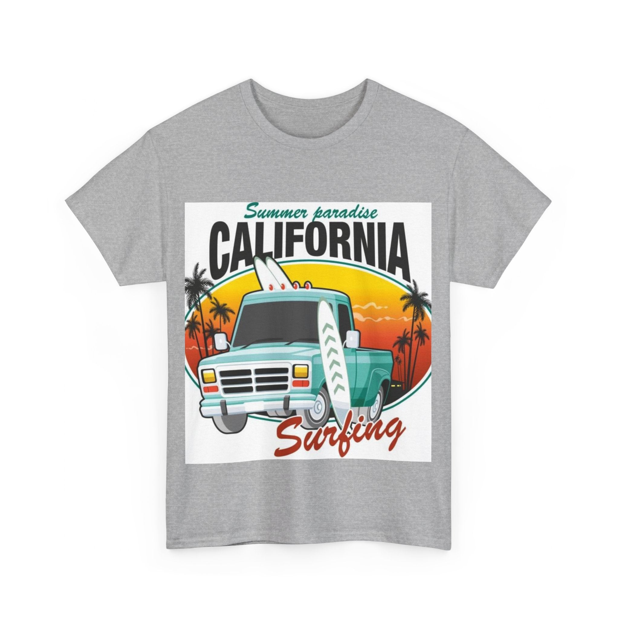 California Surfing Graphic TEE - Garderobe Clothing - Garderobe Clothing USA86135279435801216306