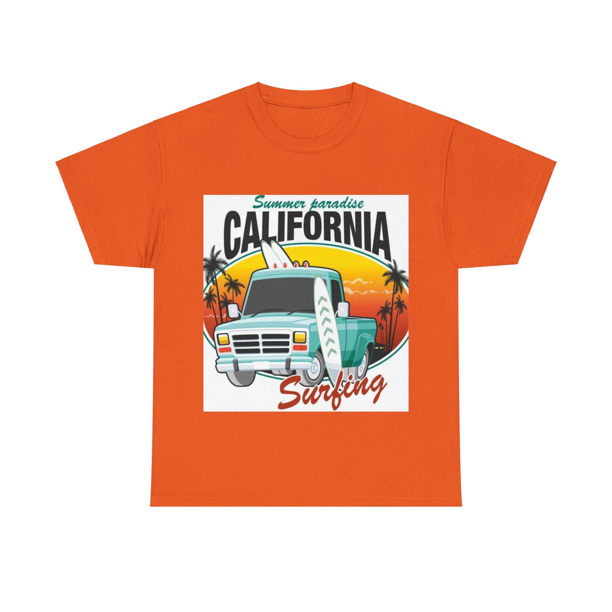 California Surfing Graphic TEE - Garderobe Clothing - Garderobe Clothing USA86135279435801216306