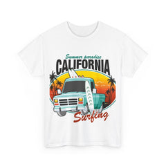 California Surfing Graphic TEE - Garderobe Clothing - Garderobe Clothing USA86135279435801216306