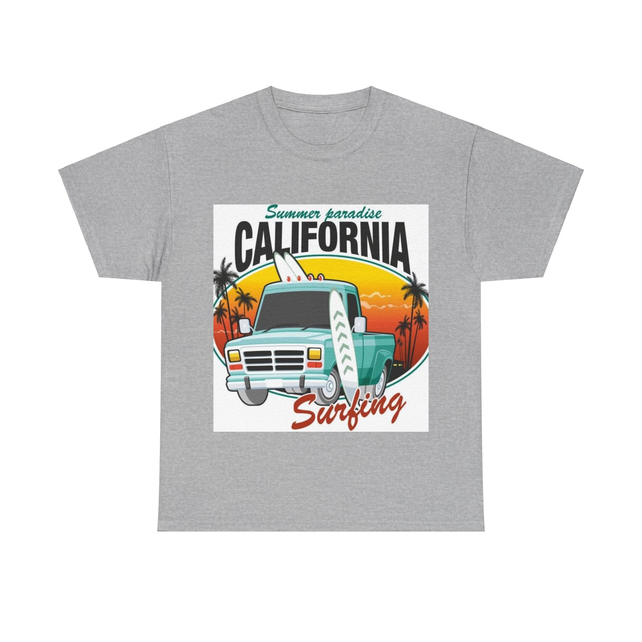 California Surfing Graphic TEE - Garderobe Clothing - Garderobe Clothing USA86135279435801216306