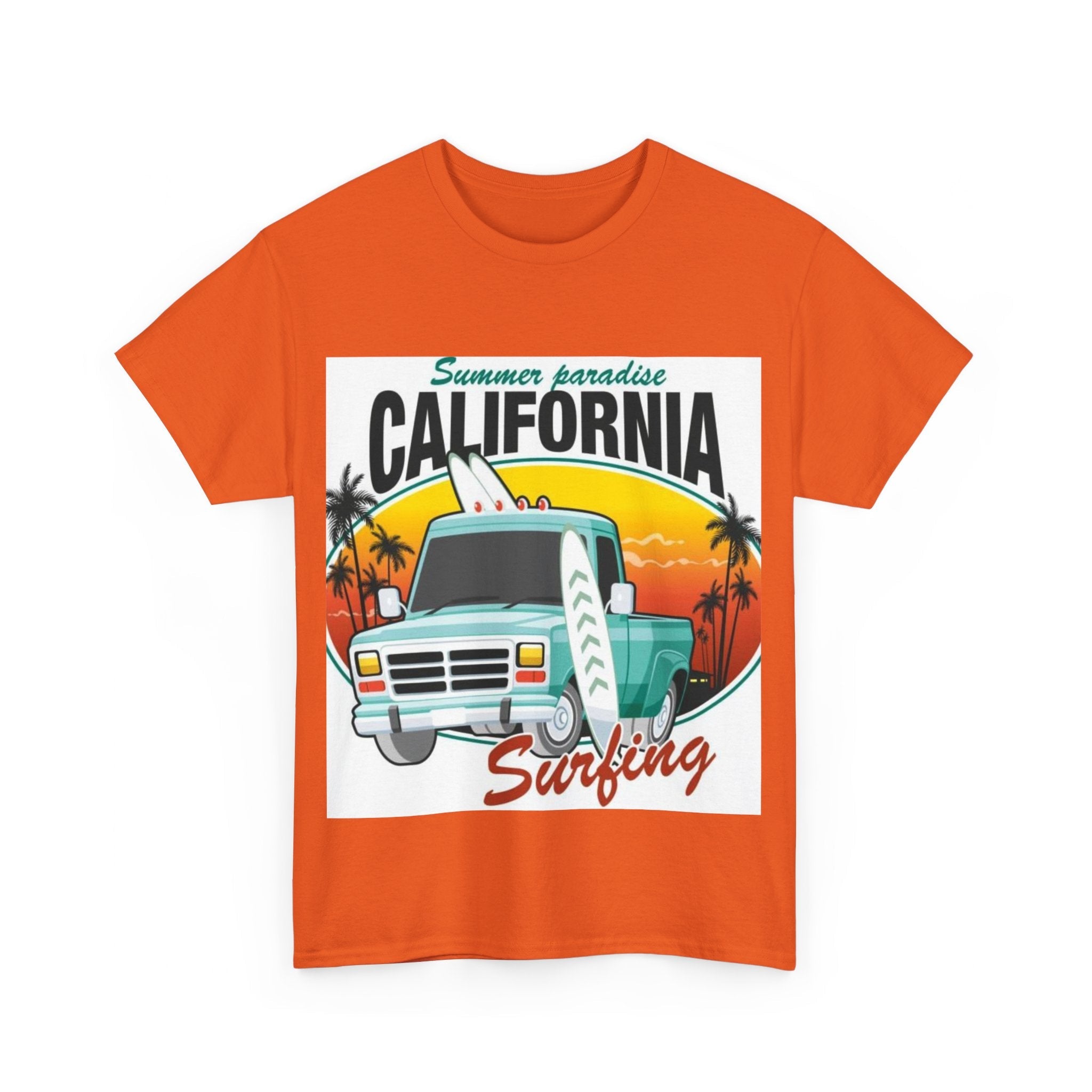 California Surfing Graphic TEE - Garderobe Clothing - Garderobe Clothing USA86135279435801216306